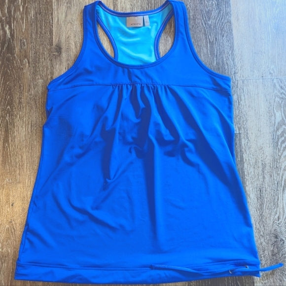 Athleta Tops - Athleta Tinker Tank cobalt blue sz large